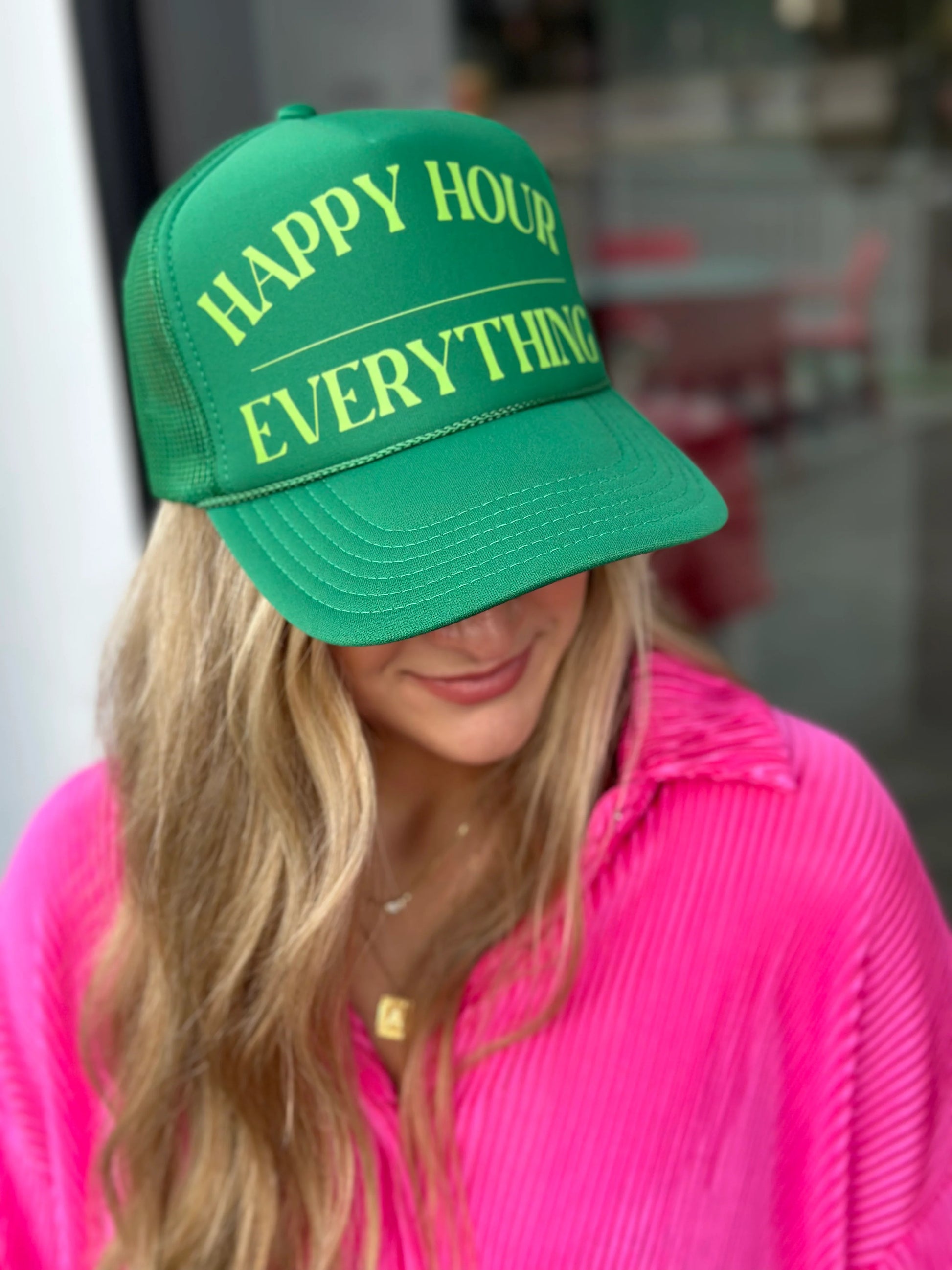 Happy Hour Trucker Hat