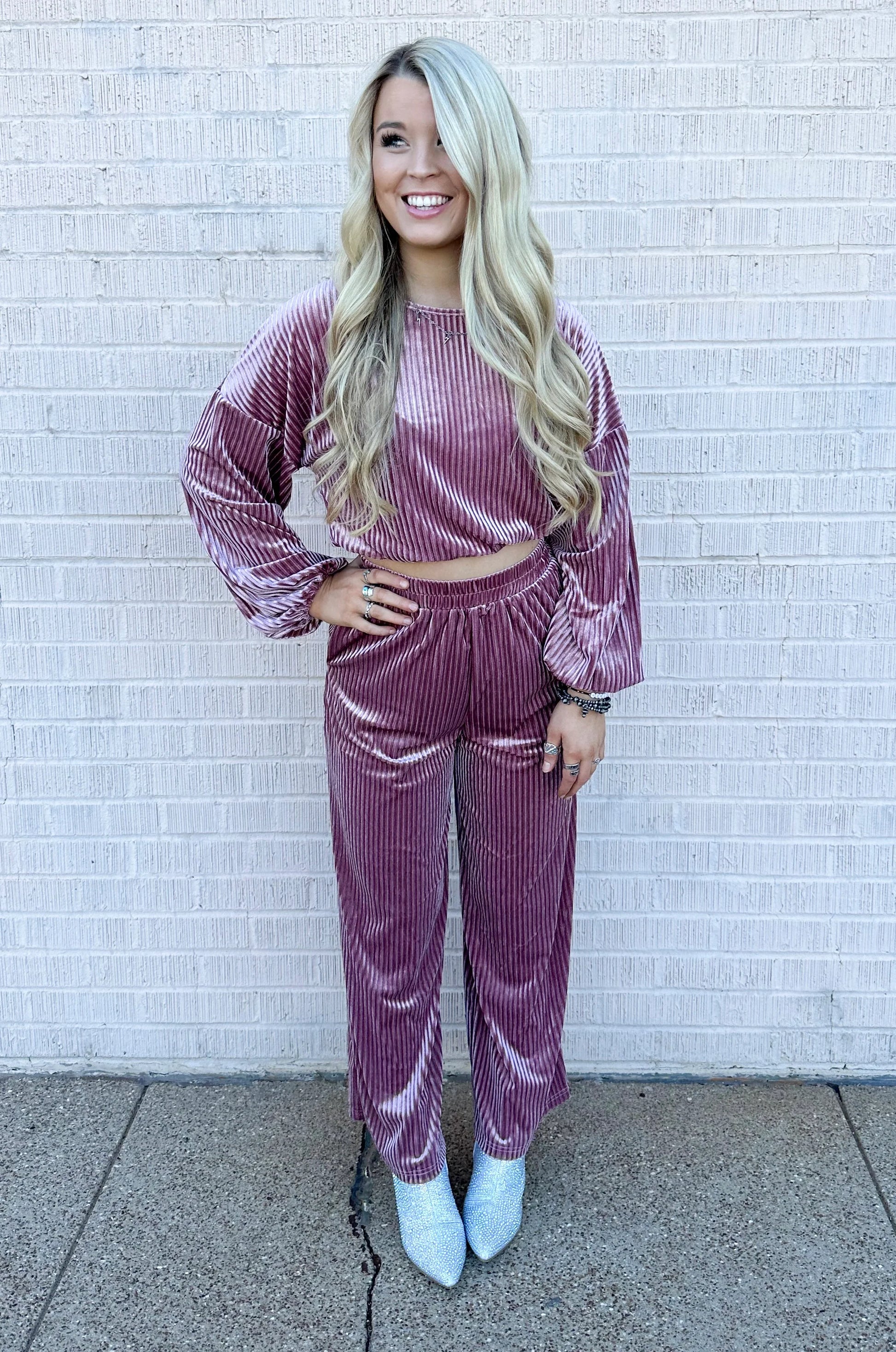 Velvet Corduroy Set