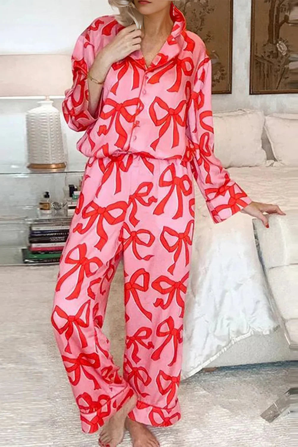 Red Bow Pajamas
